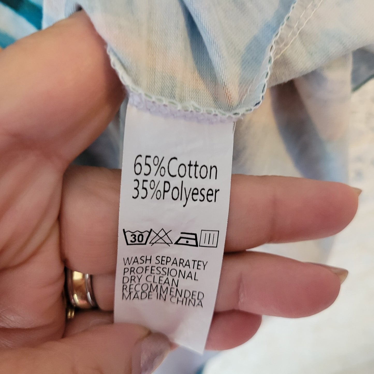 Women Top 4XL Plus Camisole Spaghetti Straps Blue Orange Watercolor Casual Comfy