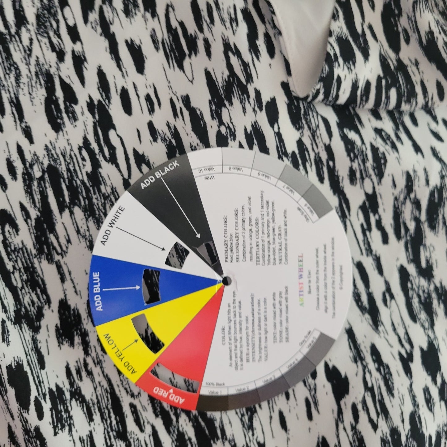 Nine West Womens Top XXL Sleeveless Black Watercolor Polyester Lightweight Lined