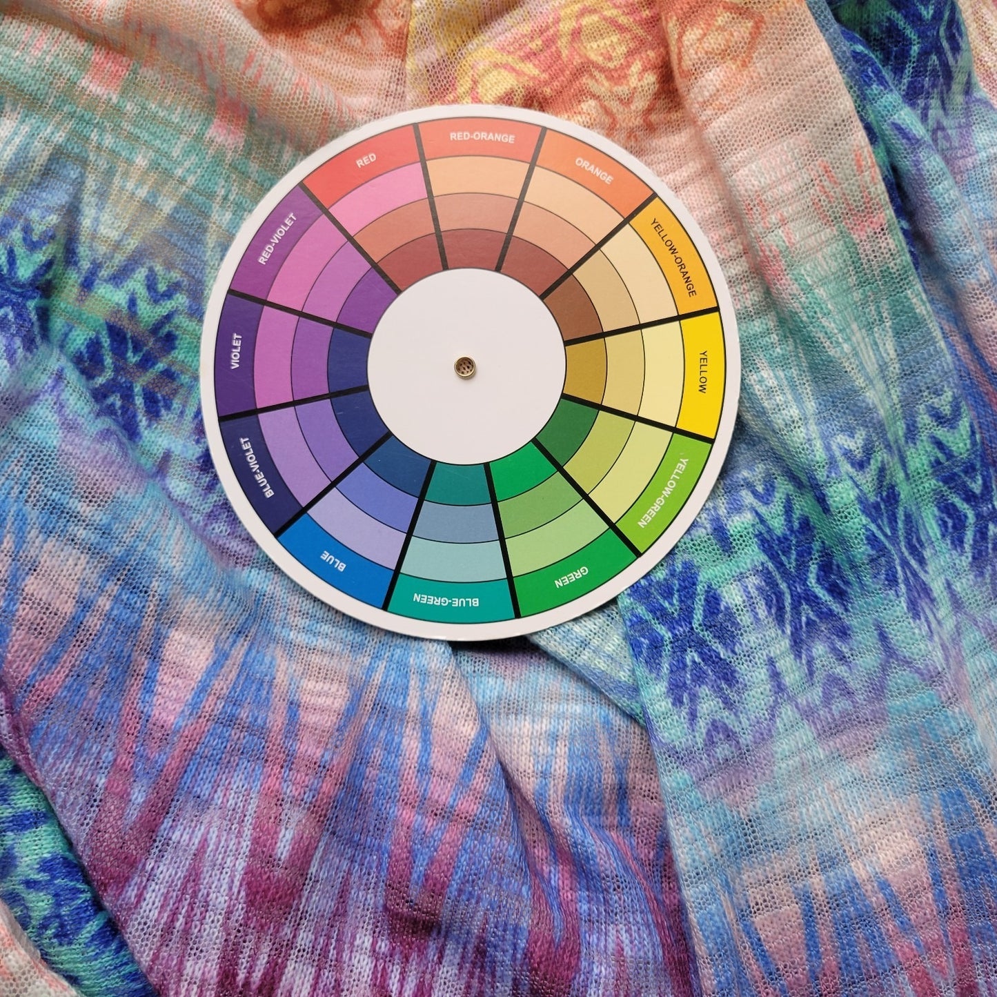 Catherines Women Top 3X Plus Cardigan Open Knit Blue Geometric Sheer Lightweight