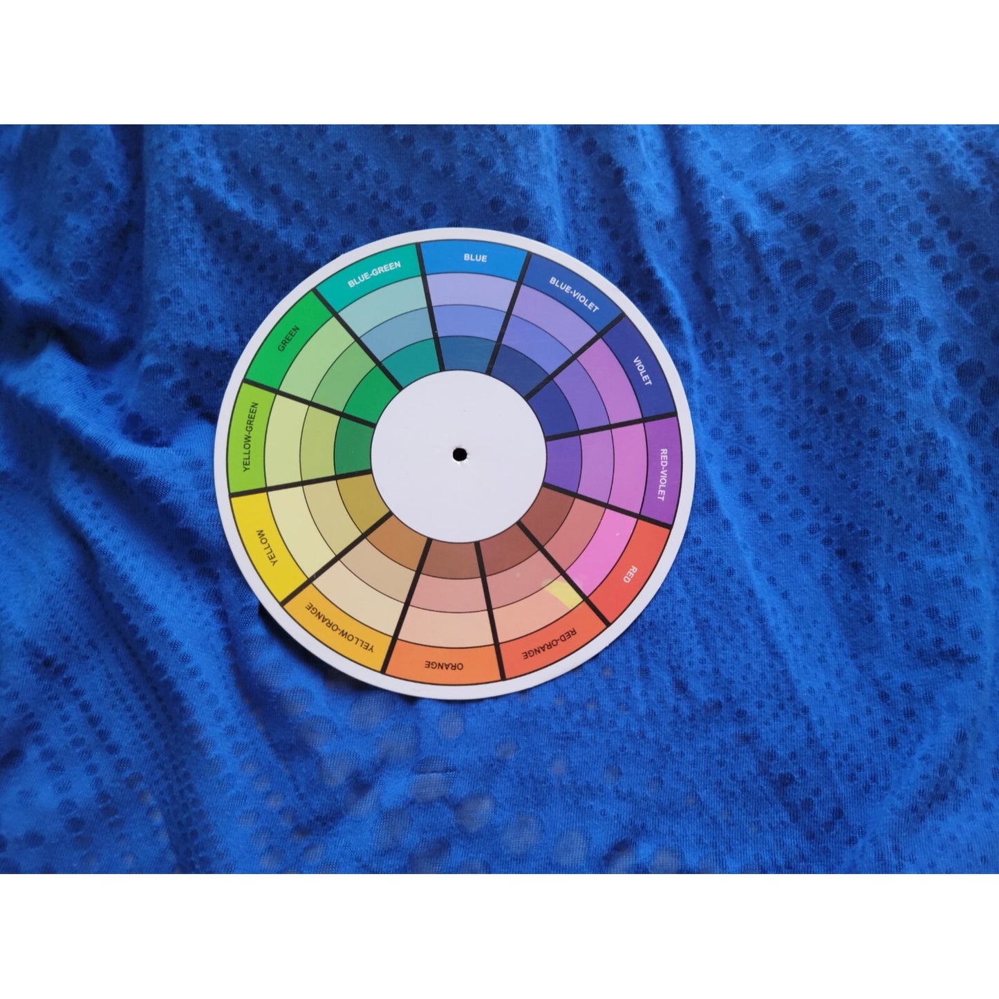 Avenue Womens Top 22 24 Plus Tank Mesh Circles Blue Basic Comfy Travel Stretch