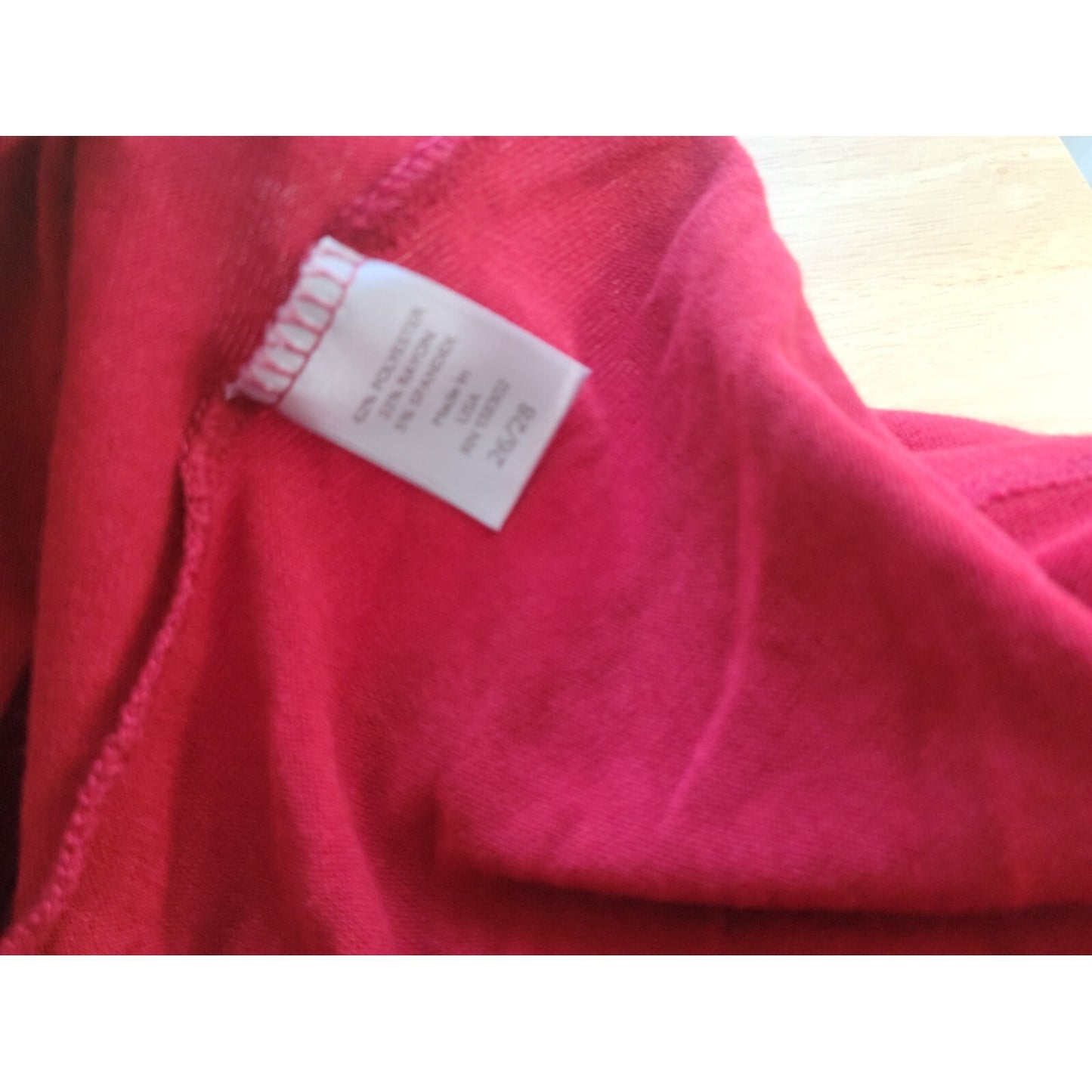 Avenue Womens Top 26 28 Plus Long Sleeve Criss Cross Neck Knit Red Office Casual