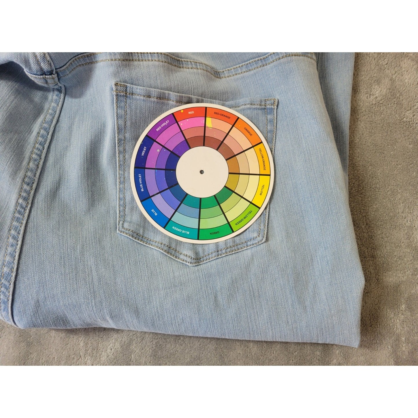 Ava Viv Womens Jeans 24W Plus Crop Light Blue Denim Comfort Waist Zip Fly