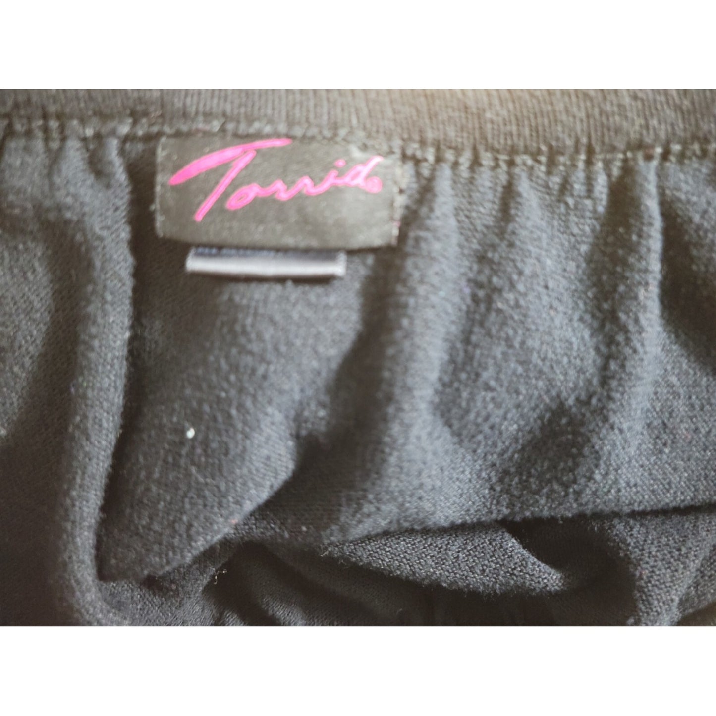 Torrid Womens Sweater 2 2X Plus Short Sleeve Pullover Boat Neck Black Basic