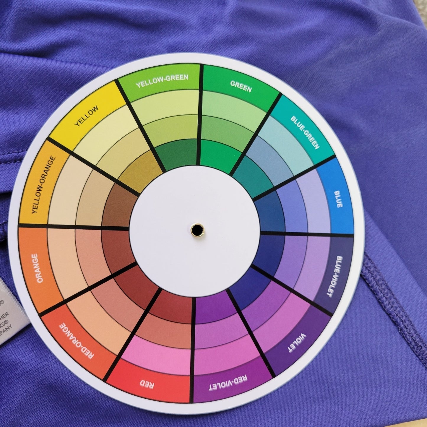 CJ Banks Womens Top 1X Plus Cap Sleeve Blue Purple Watercolor Lined Lightweight