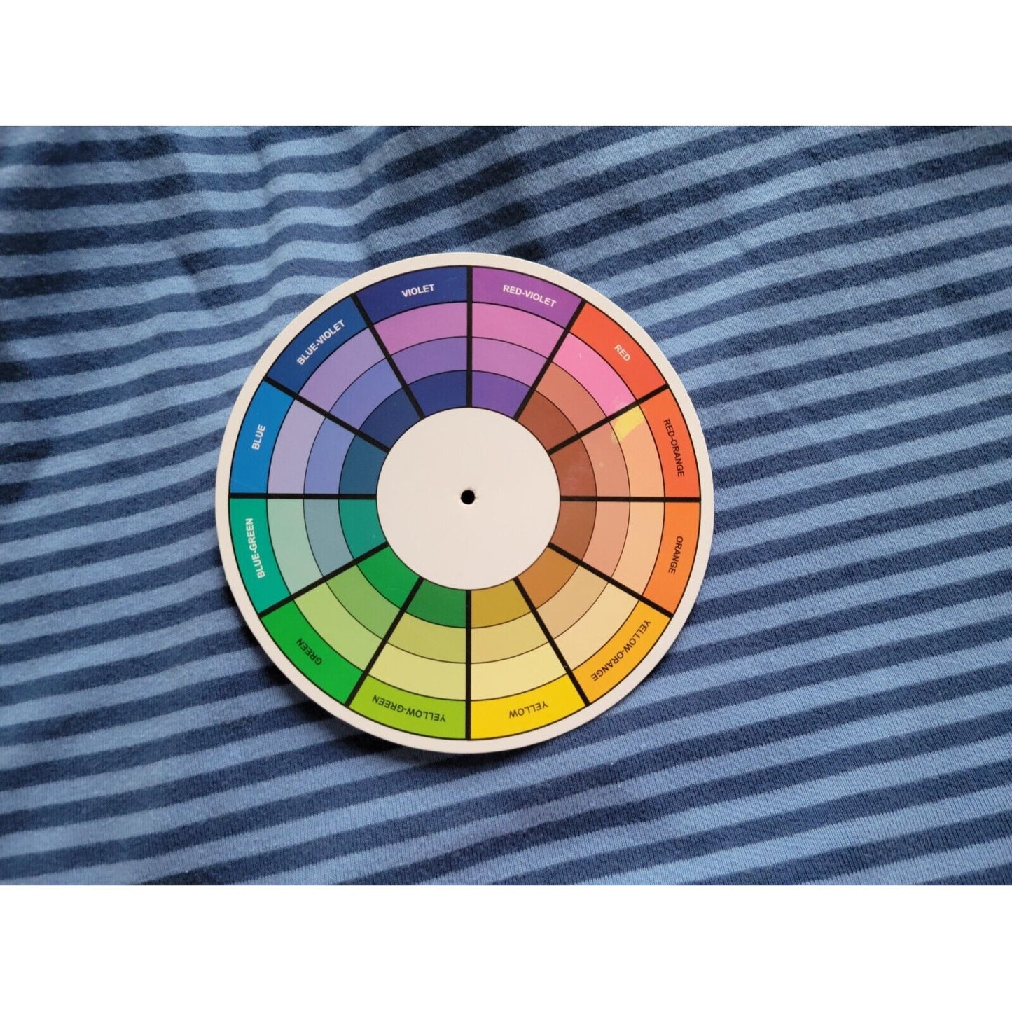 Chaps Womens Top Extra Large Tee 3/4 Sleeve Blue Stripe Casual Deco Buttons