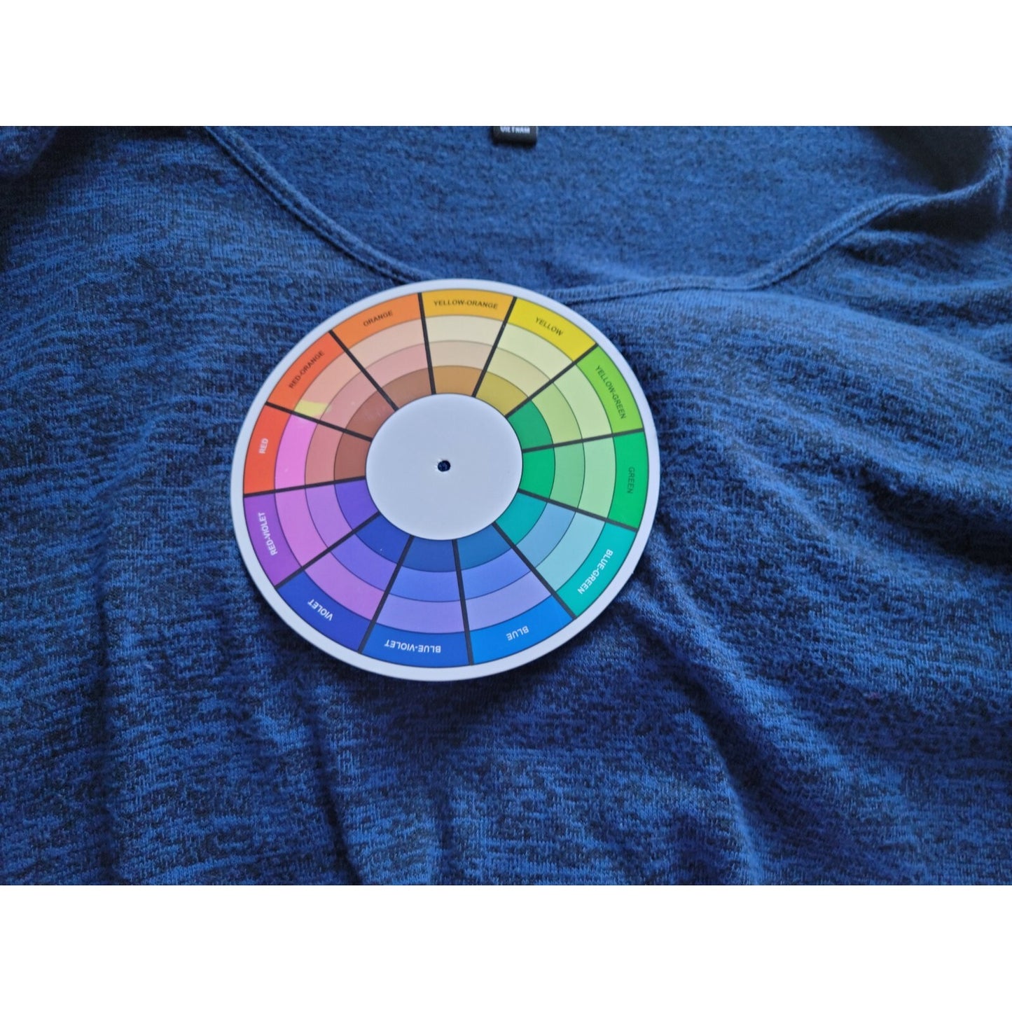 Ana Womens Sweater XXL Plus Pullover Bell Sleeve Blue Heather Lightweight Soft