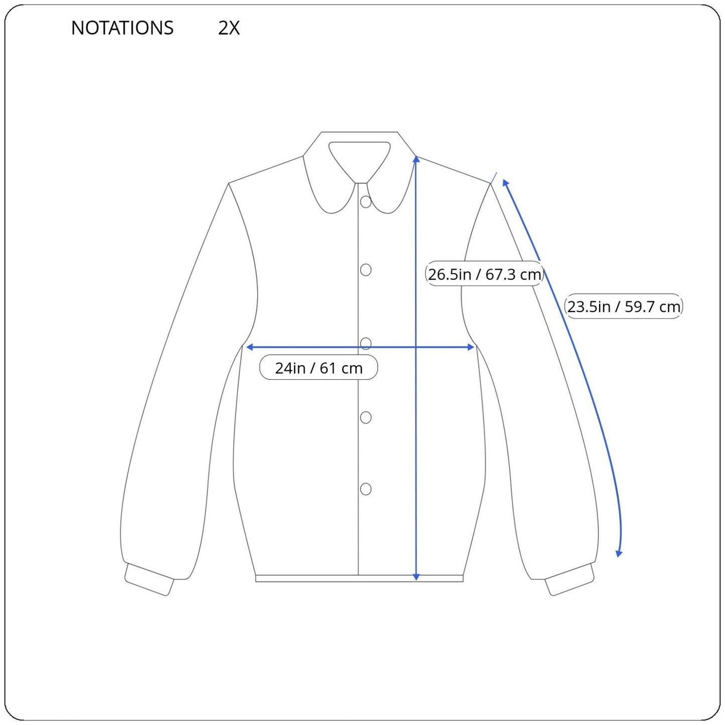 Notations Women Top 2X Plus Button Up Collar Black Stripe Long Sleeve Office