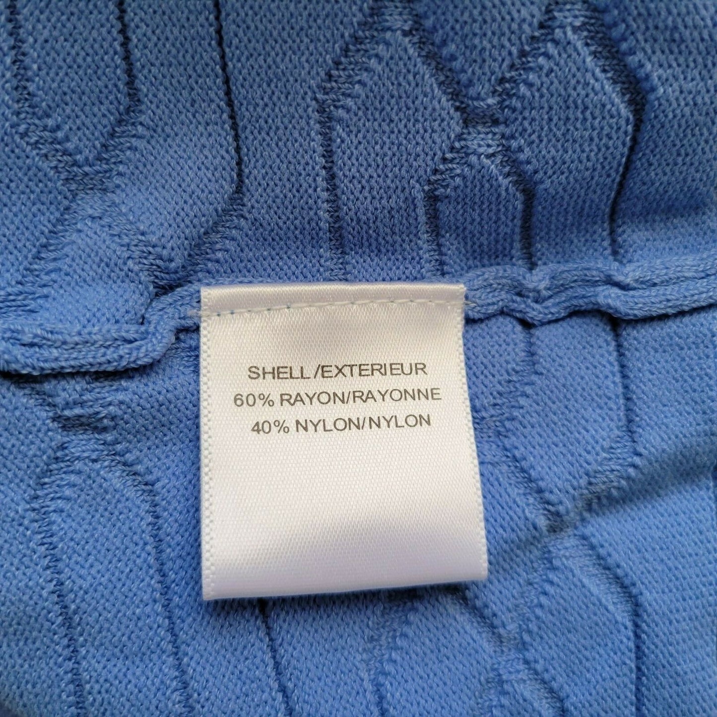 Belle Bagley Mischka Women Dress Extra Large XL Fit Flare Casual Blue Knit Basic