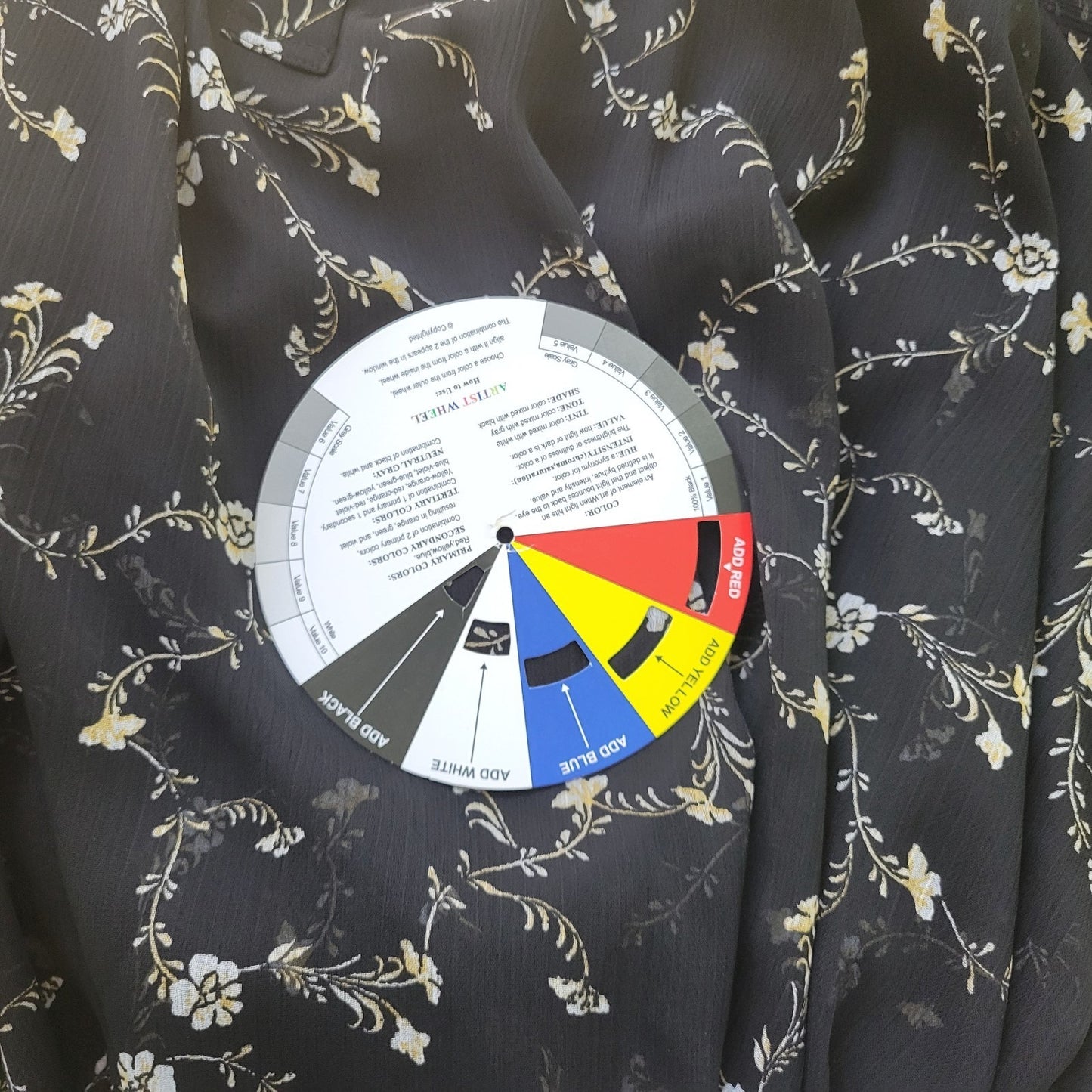 Lauren Conrad Womens Top 2X Plus Tunic Sheer Sleeve Black Floral Lined Polyester