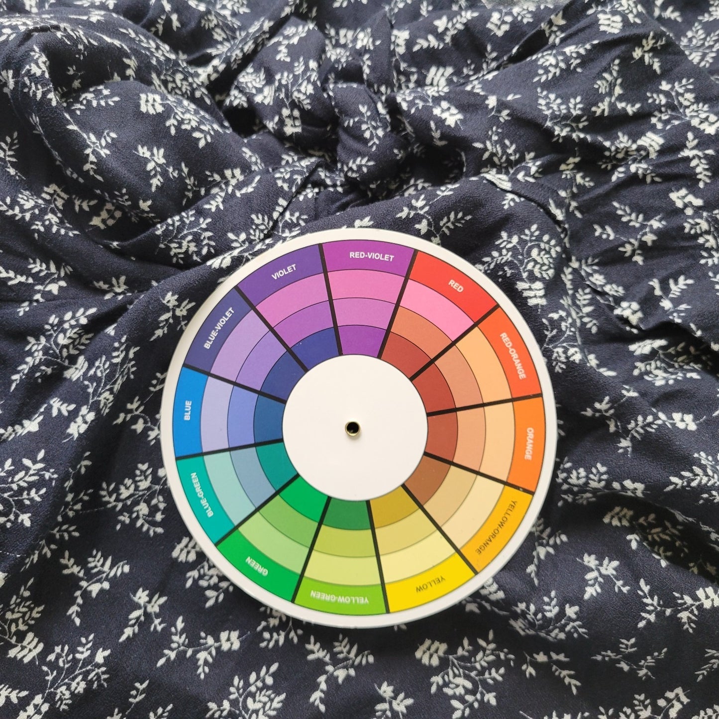 Skies Are Blue Womens Top 1X Plus 3/4 Sleeve Blue Floral Sash Keyhole Rayon