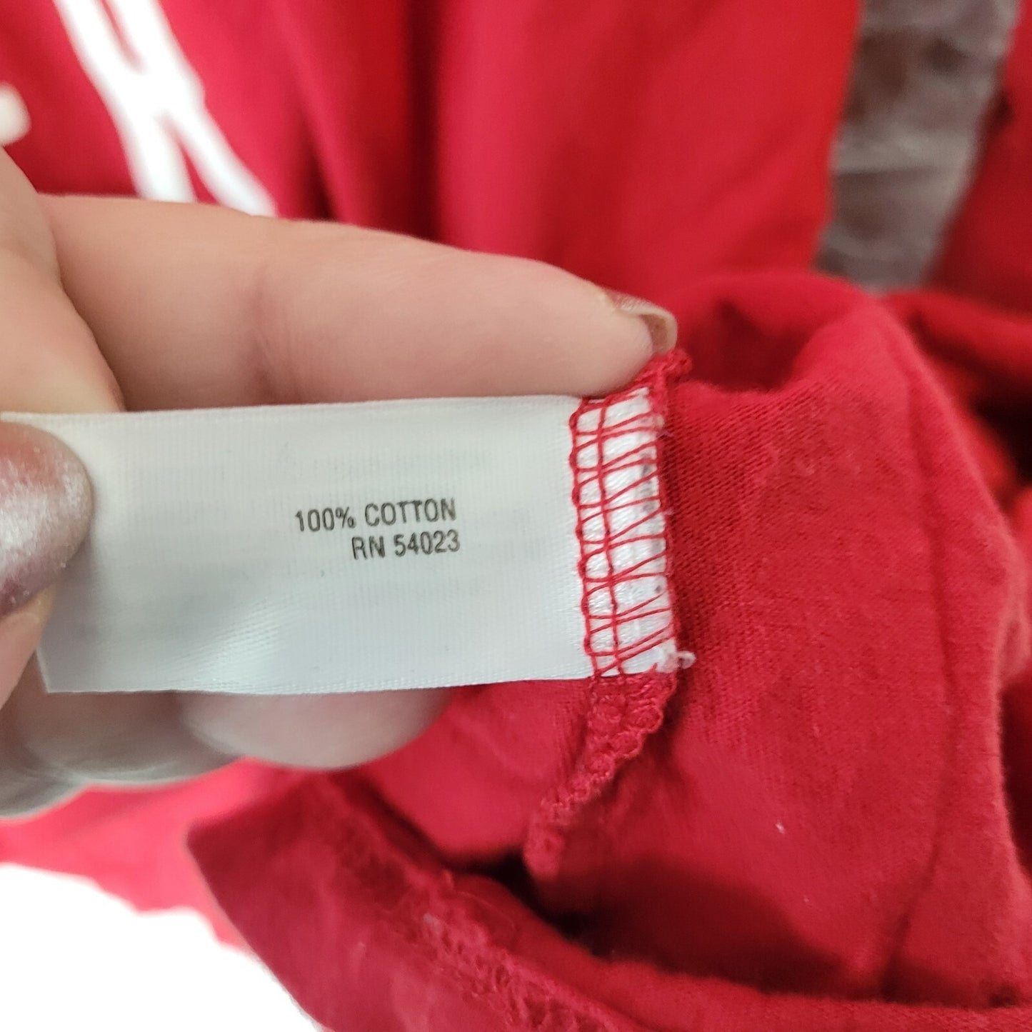 Christmas Old Navy Women Top XXL Plus Tee Santas Little Helper Red Cotton Holiday