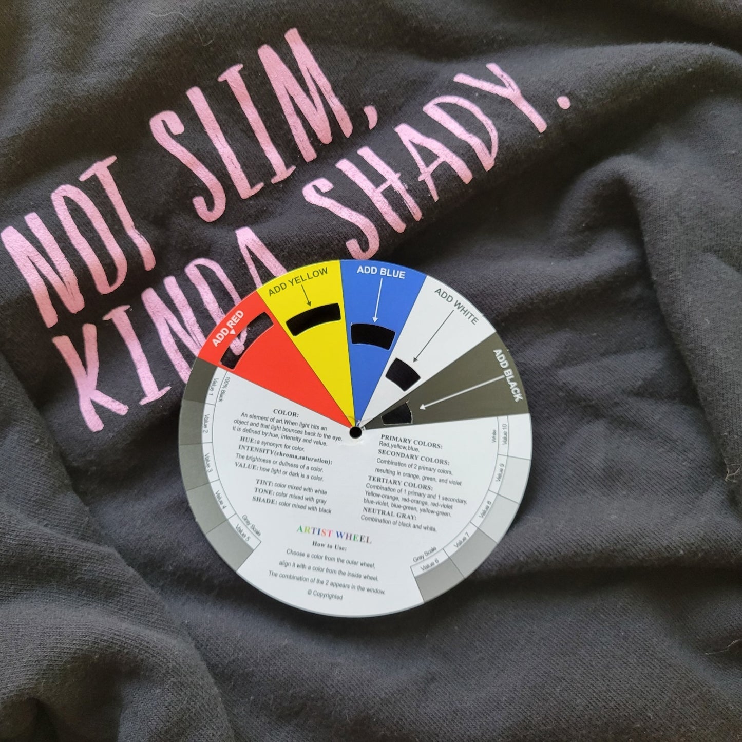 Cherryloom Womens Sweatshirt 3XL Hoodie Black Not Slim Kinda Shady Activewear