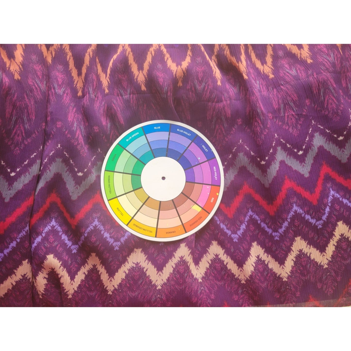 Faded Glory Women's XXL Plus Purple Geometric Sleeveless Sheath Midi Slip Dress