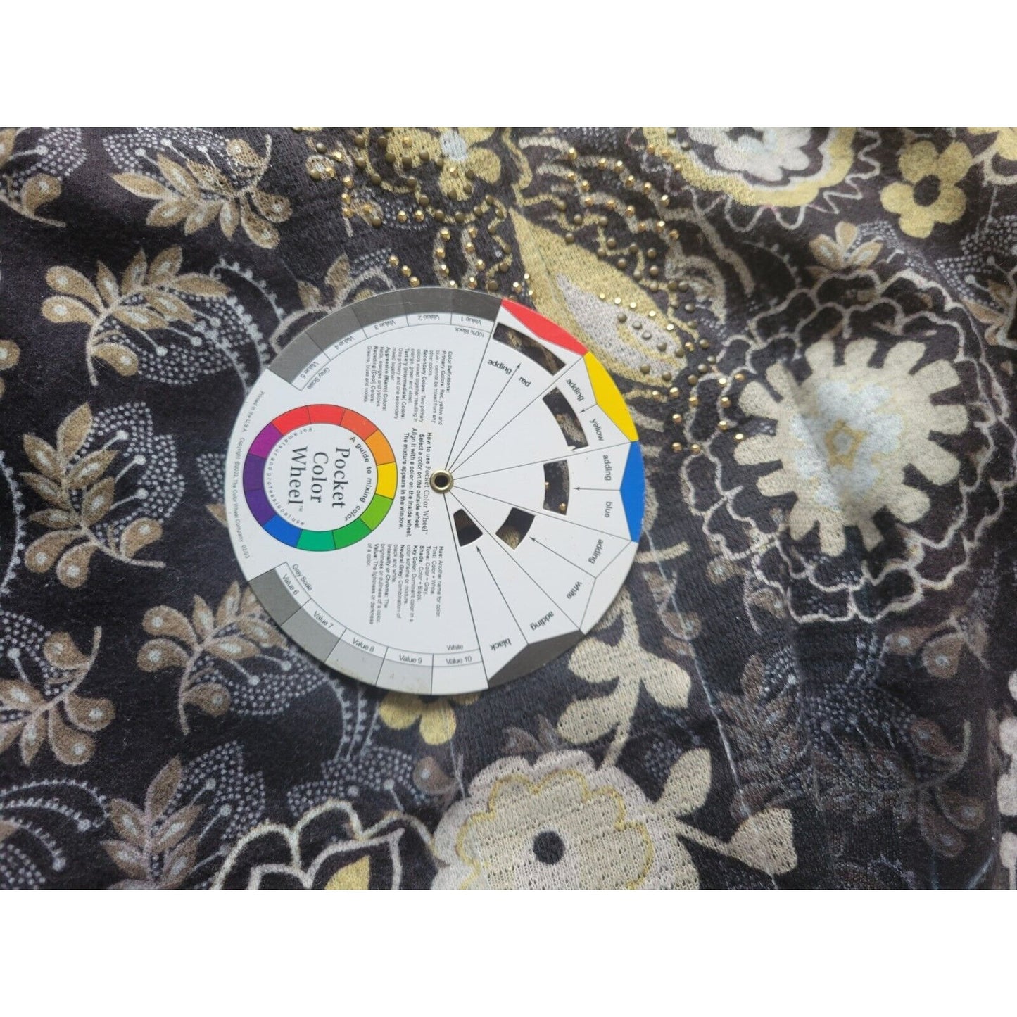 Live Let Live Women Top 1X Tunic Knit Black Floral Asymmetric Poly Blend Studded