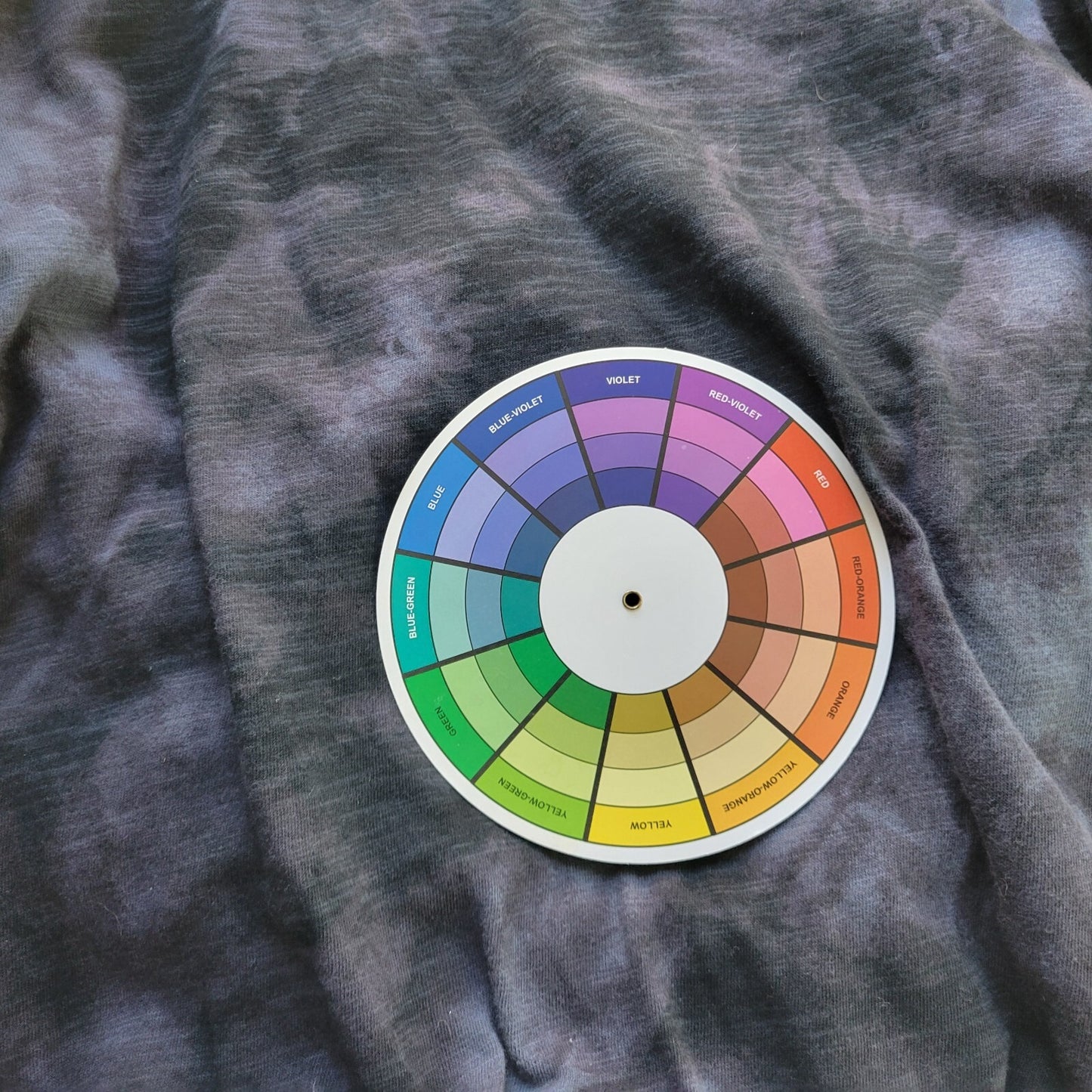 Old Navy Womens Dress XXL Tall Plus Short Sleeve Blue Black Tie Dye Cotton Comfy