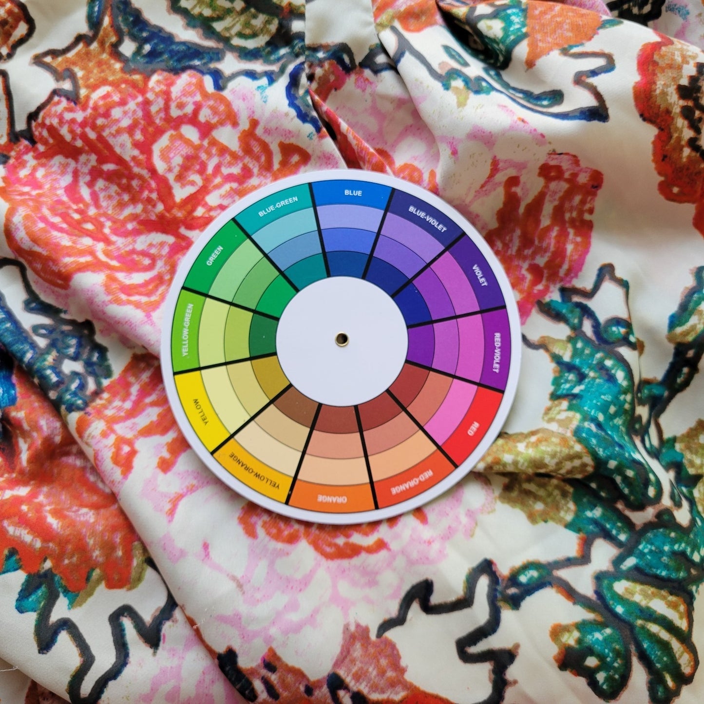 Mel Jo Womens Top Extra Large Sleeveless Lined Red Green Floral Polyester