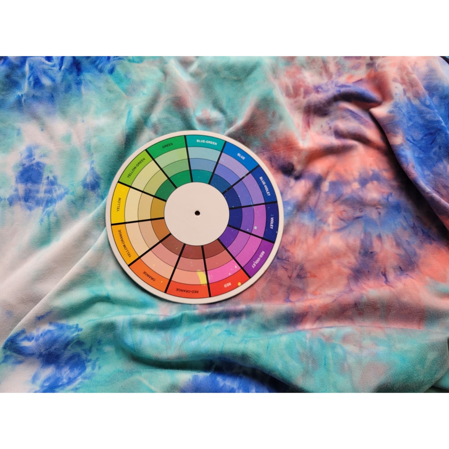 Fashion Nova Bodysuit 2X Plus  Sleeveless Wide Strap Blue Tie Dye Poly Blend