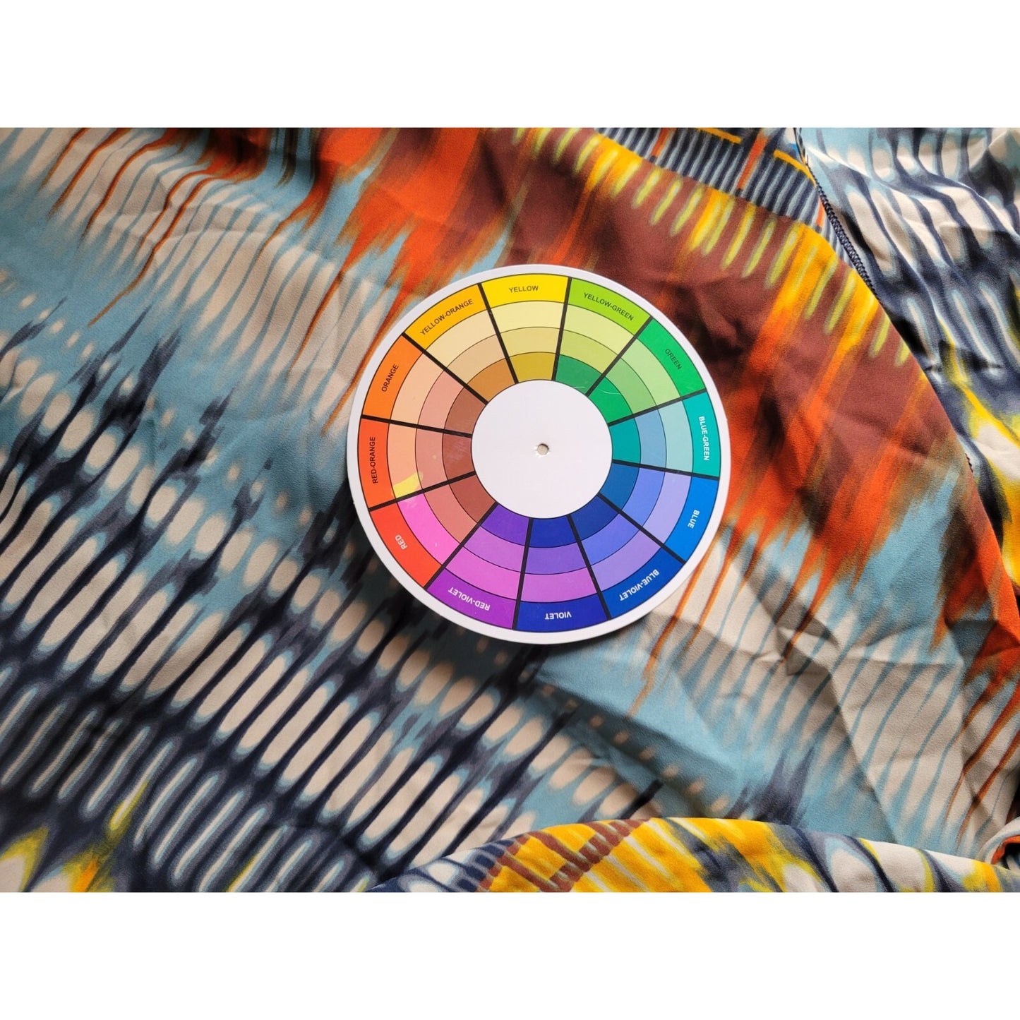 Cato Womens Top 18W 20W Plus Sleeveless Orange Watercolor Semi Sheer Polyester