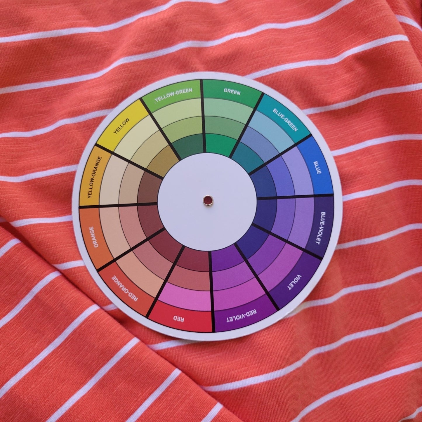 T by Talbots Women Top 3X Plus Tee Short Sleeve Orange Stripe Comfy Cotton Rayon