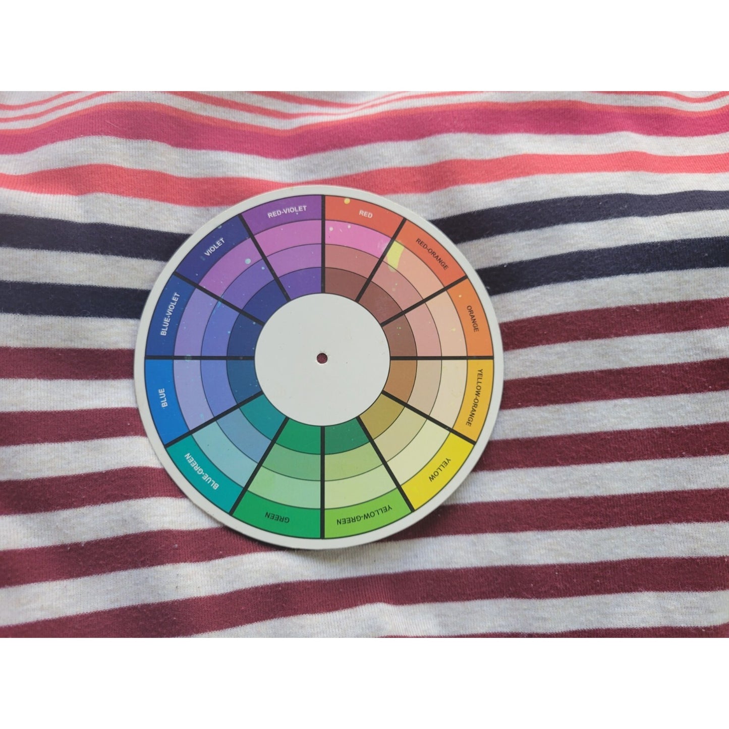 Croft Barrow Womens Top XXL Plus Tee Classic Brown Stripe Casual Long Sleeve