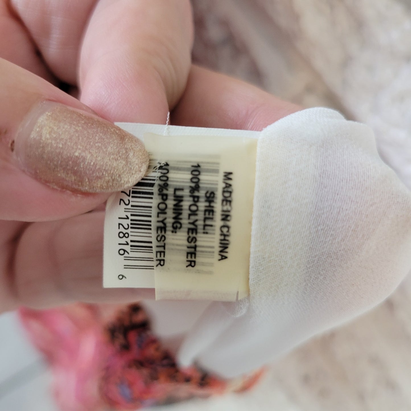 Vince Camuto 3X Plus Size A-Line Midi Skirt Pink Orange Geometric Elastic Waist